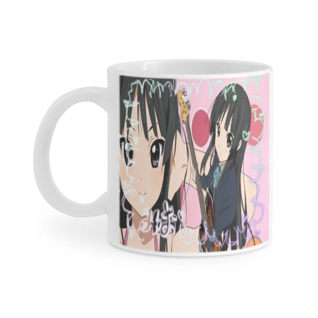 Japan Anime Kawaii New K ON! Ceramics Coffee Mugs Tea Cup Milk Cups Gifts Drinkware Coffeeware