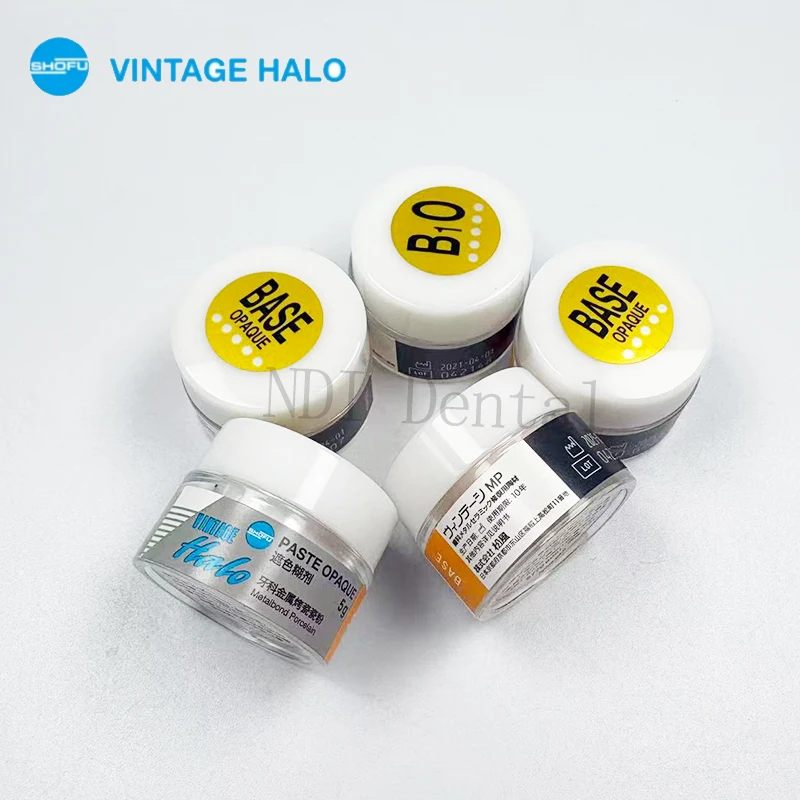 SHOFU 5g/bottle Dental Metal Porcelain Paste Dentistry Materials Opaque A1O-D4O Metal Porcelain Dental Lab Material