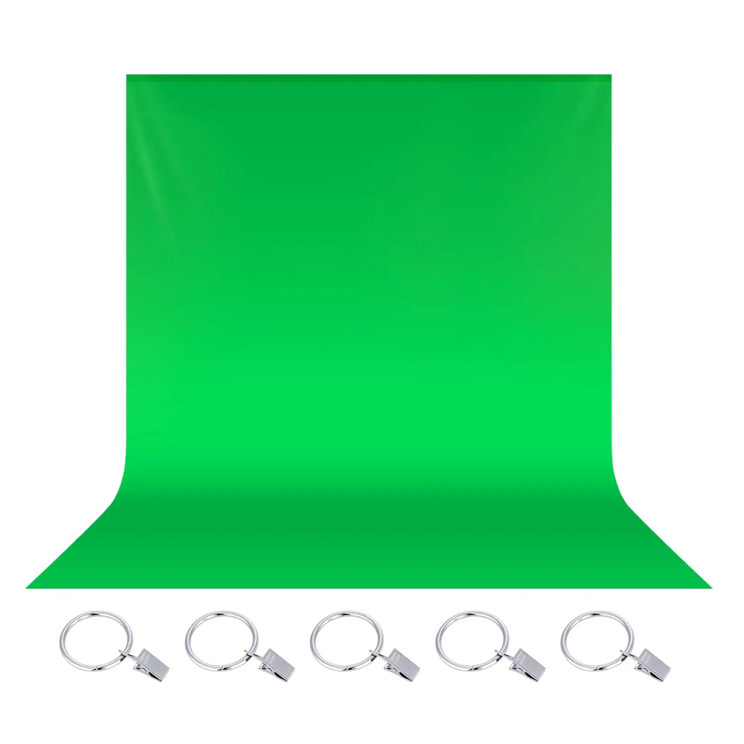 Neewer 6 × 9 pieds écran vert Polyester photographie toile de fond fond pour Photo vidéo Studio photographie/jeu/Transmission en direct