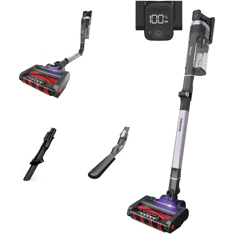 

Stratos Cordless Vacuum with Clean Sense IQ and Odor Neutralizer, DuoClean PowerFins HairPro, Includes Duster Crevice