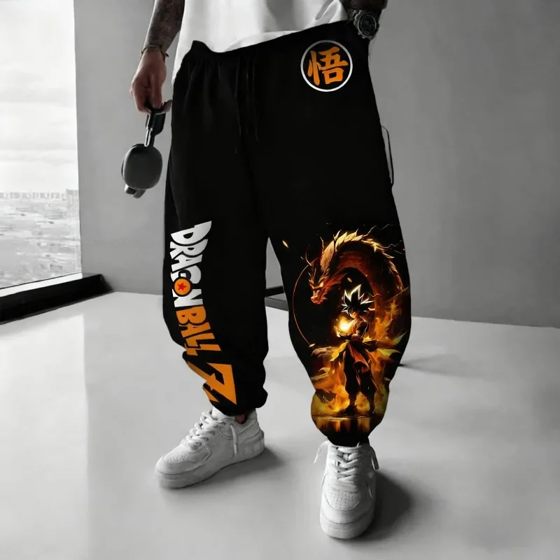 Neue Herren Herbst Winter Jogginghose Japanische Anime Dragon Ball Grafiken Hosen Harajuku Y2k Streetwear 100% Baumwolle Casual Leggings