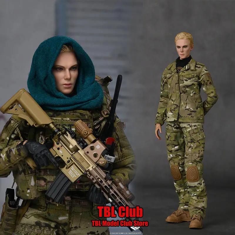 Original Easy&Simple 26064C 1/6 Scale Male Soldier Special Force Part 18 Delta Force Full Set 12inch Action Figure Doll