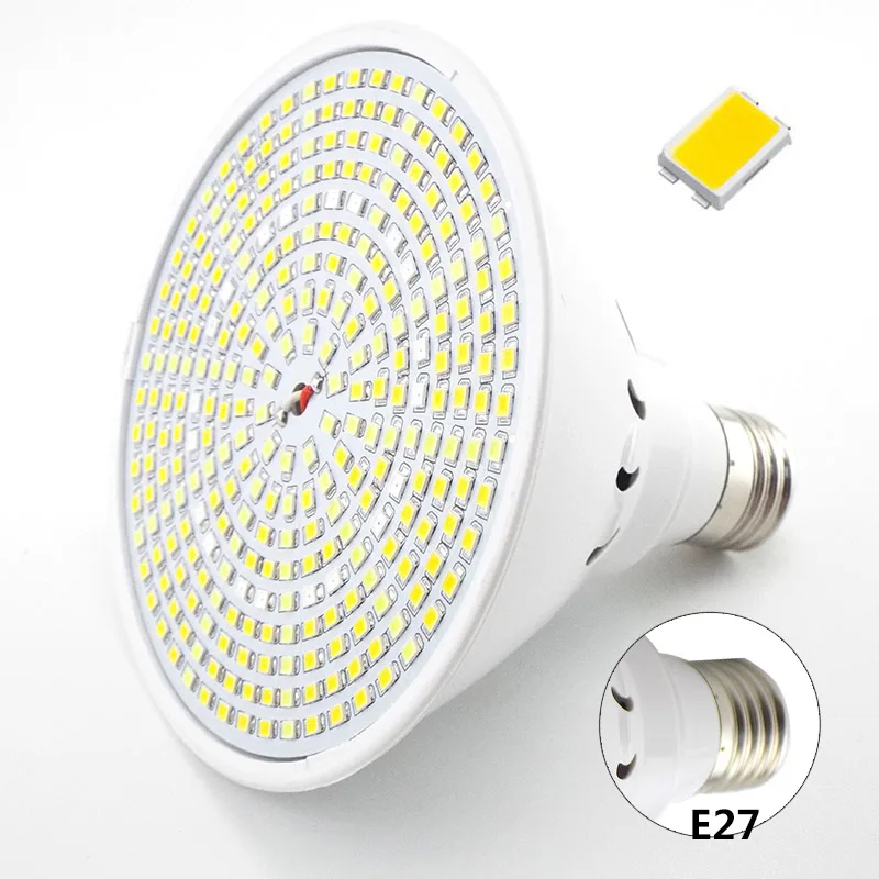 Vollspektrum 290 LED-Pflanzen wachsen Glühbirnen E27 Lampe Veg Cultivo Gewächshaus Innen Hydro Sonnenlicht Phyto Lampe Blumenwachstumszelt T