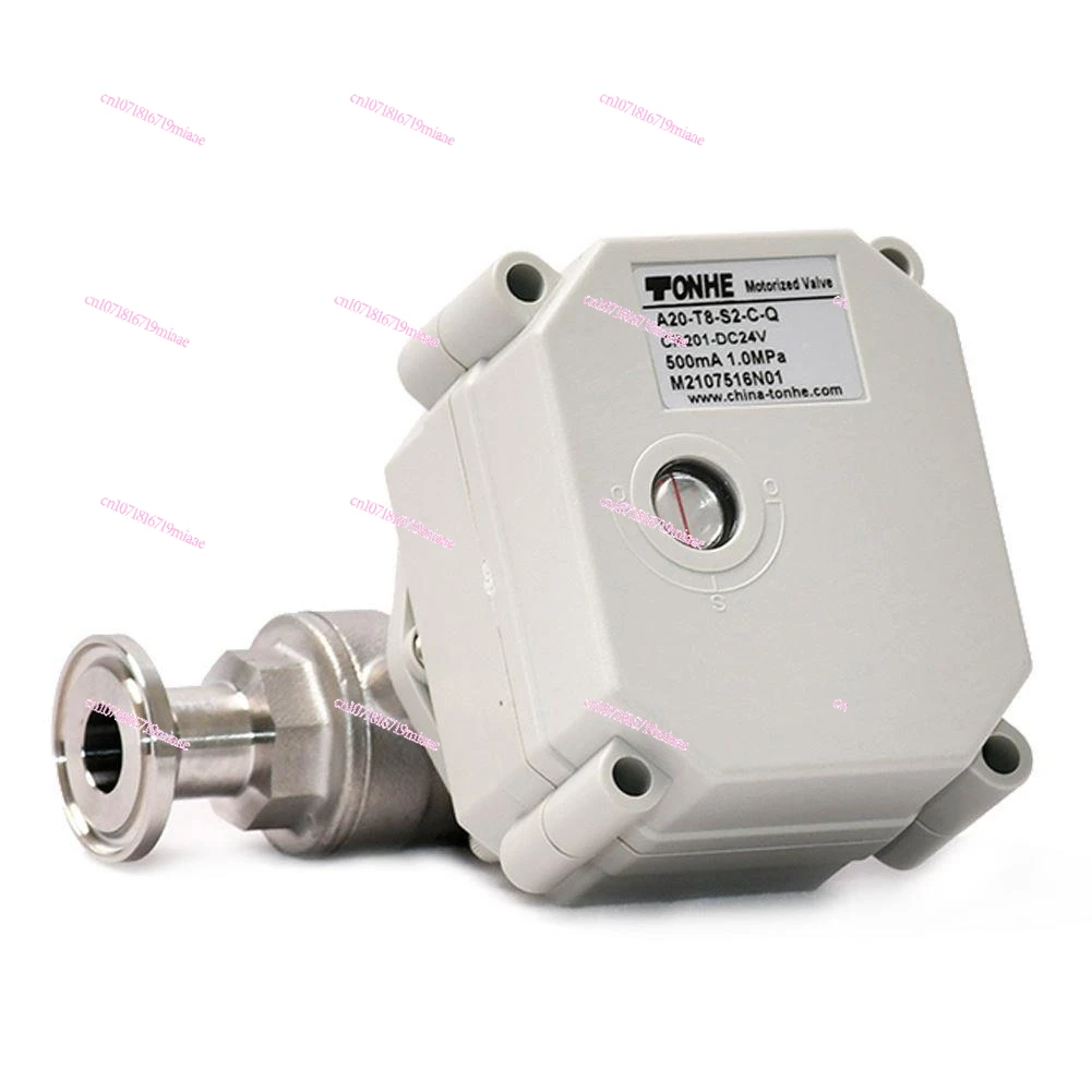 Robinet à bille droit en acier inoxydable à deux voies, compresseur d'air à température ambiante, peut être utilisé pour installer une chaise à deux voies