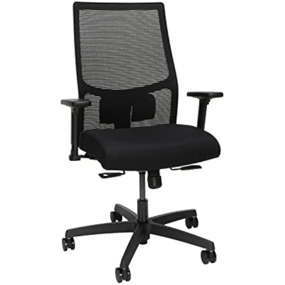 Office Desk Chair Ignition 2.0 - Ergonomic Desk Chair, Home Office Chairs, Adjustable Lumbar & Armrests, Seat-Slide, Back Suppo