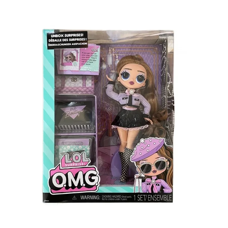 MGA Exquisite Gifts Box Set LOL Surprise Dolls OMG Big Sister Doll Kawaii Lovely Girls Toys Pretend Play Pose Presents Dropping