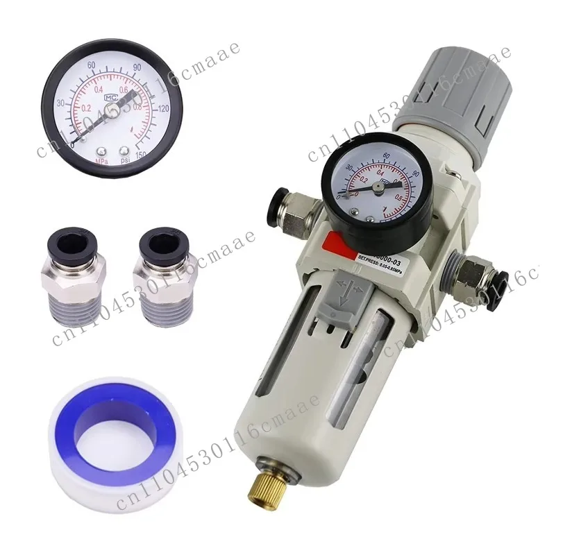SMC Type AW3000-03 AW Series Pneumatic Regulator Drain Valve Air Filter for Air Compressor