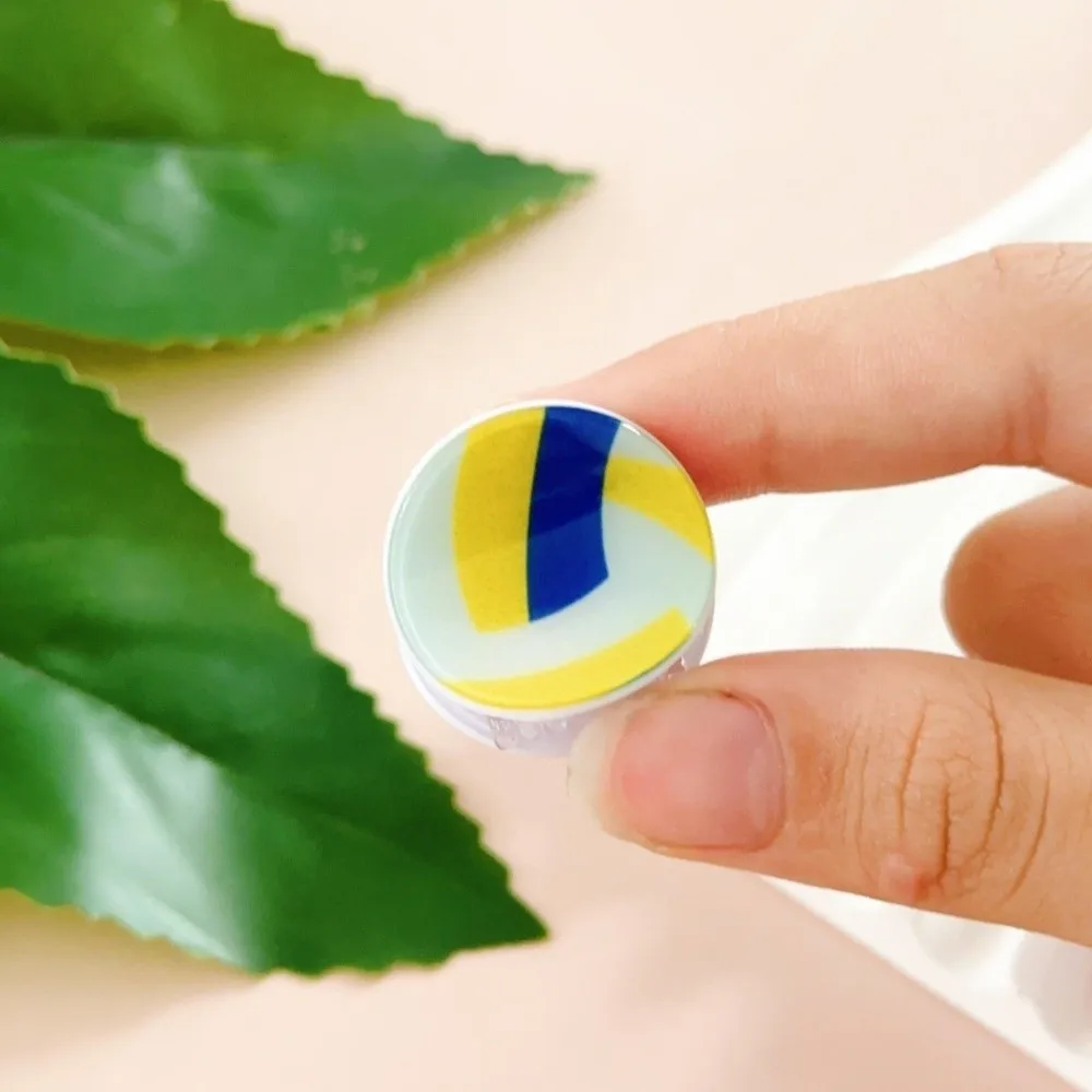 Funny Acrylic Shark Hair Clip Y2K Style Fashion Design Basketball Hair Claw Large Size New Style Football Hair Clip Girl view 5