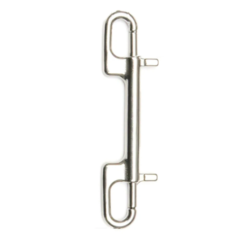 RTENTE-Diving Hook Stainless Steel Double Ended Bolt Snap Hook For Scuba Diving Pet Leash Camera Strap Keychain Hammock