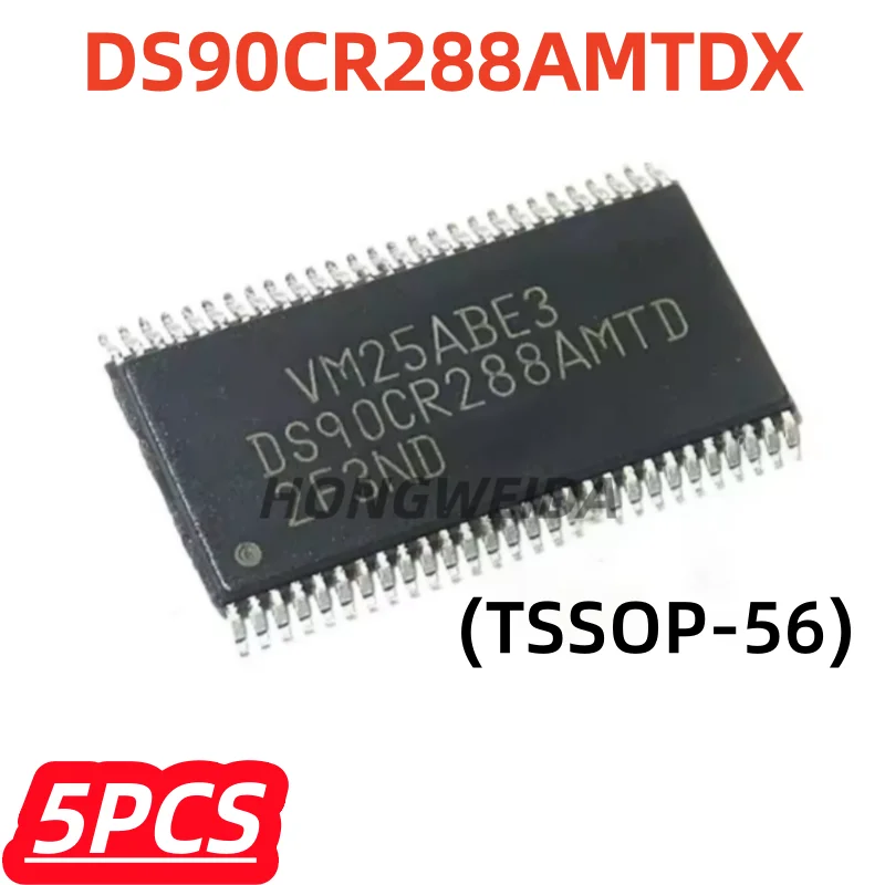 5Pcs/lot 100% New DS90CR288AMTD DS90CR288 SMT TSSOP-56 Original Driver Interface IC Chip DS90CR288AMTDX