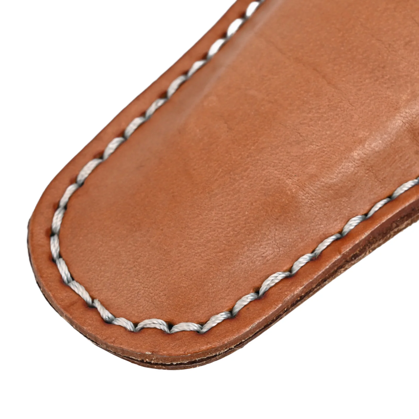 Cowhide Tool Bag Leather Scissors Sheath Garden Work Tool Organization Metal Snap Buckle Design Practical Tool for access