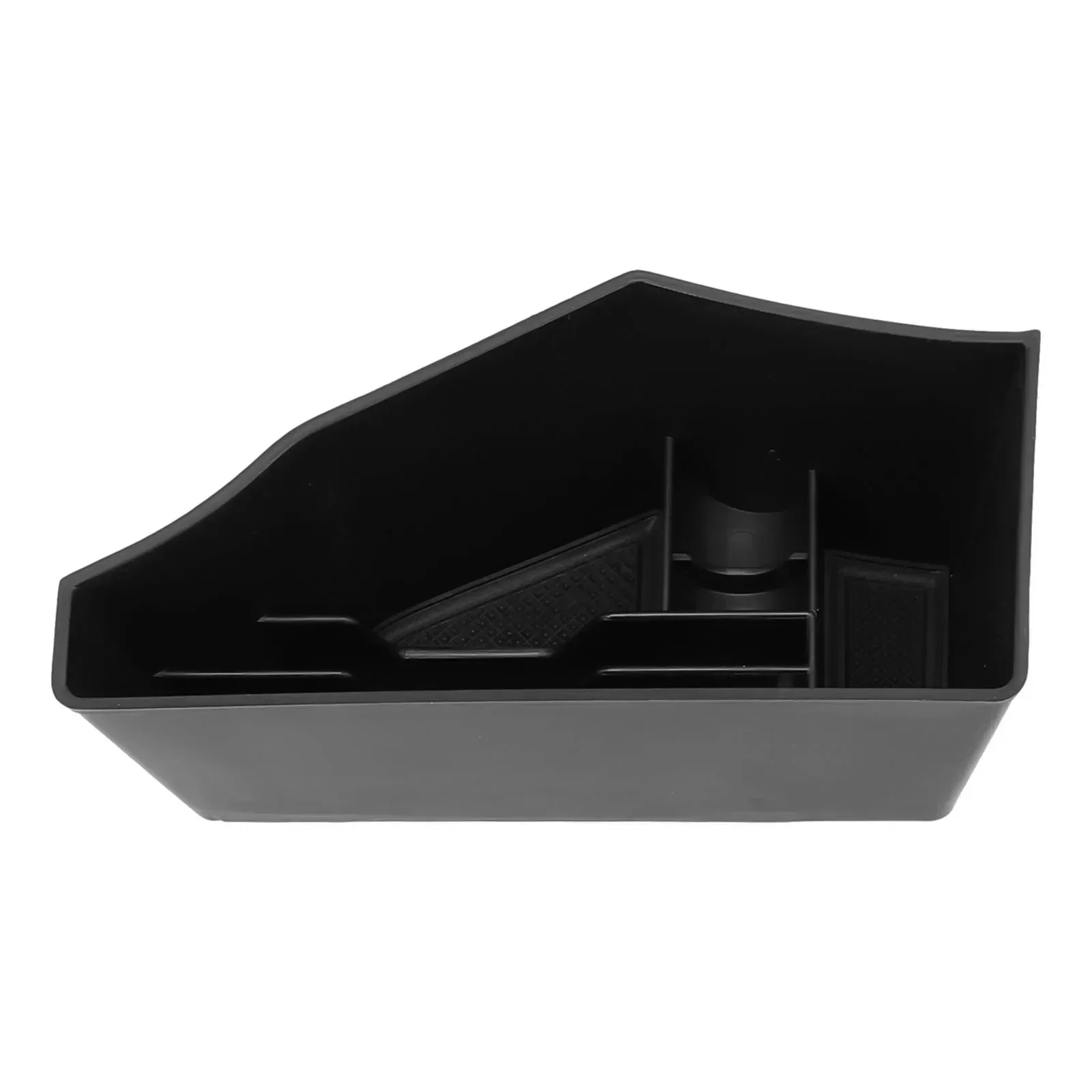 Keep Your Belongings Safe And Accessible With This Black Car Center Armrest Storage Box Tray For Kia Sportage NQ5 2021 2023