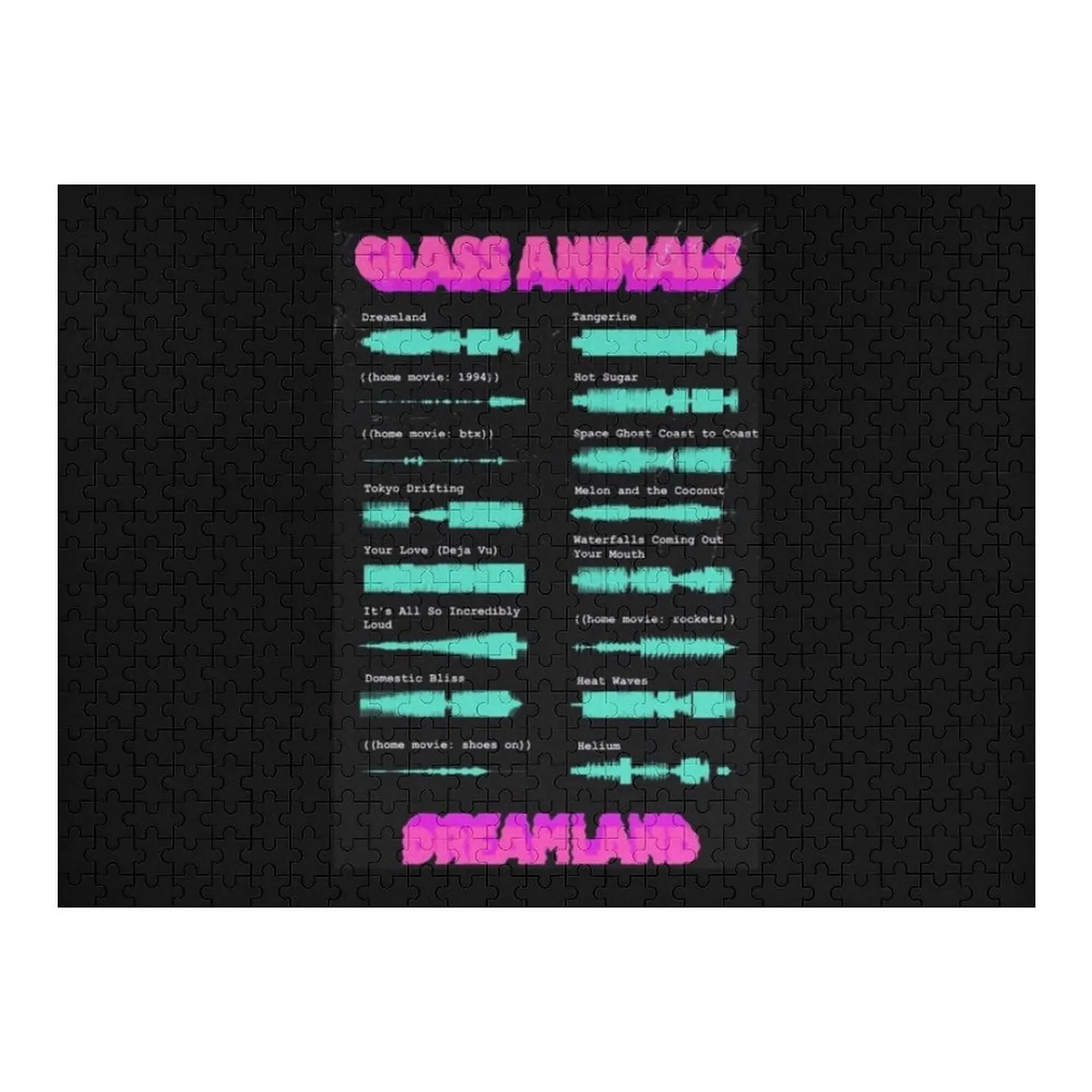 

Glass Animals Dreamland Jigsaw Puzzle Custom Jigsaw Jigsaw For Kids Wood Adults Puzzle