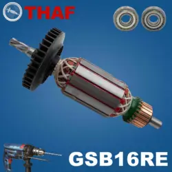 AC 220V 240V GSB16 GSB16RE Armature Rotor For BOSCH GSB550RE Impact Drill Spare Parts Hammer Drill GSB 16 GSB 16 RE GSB 550 RE