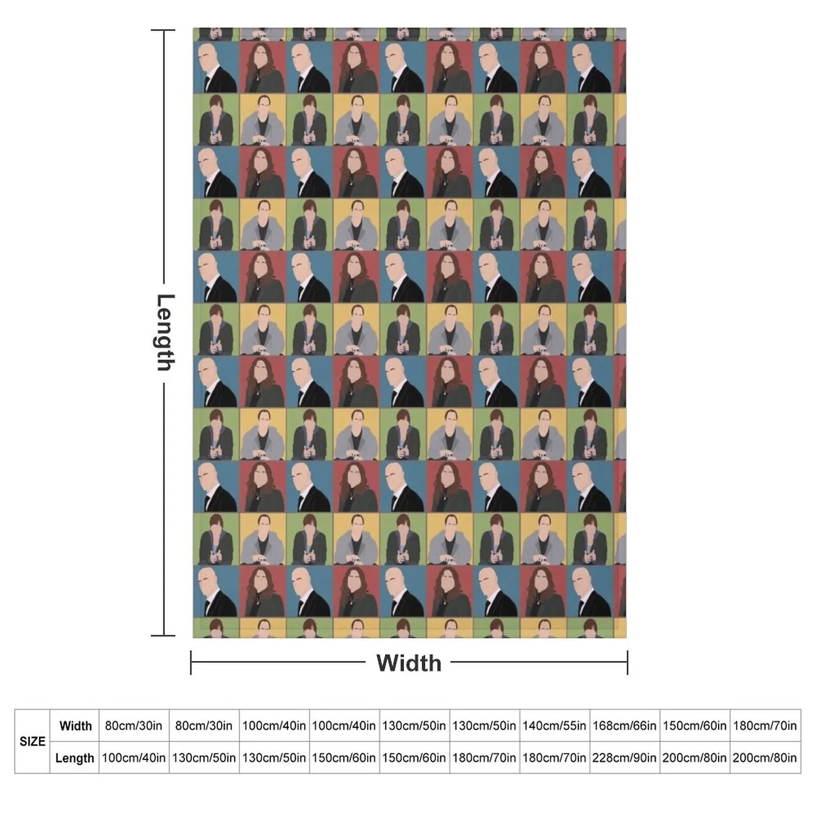Benson Stabler Pattern SVU Throw Blanket Blankets For Sofas cosplay anime warm for winter Beautifuls Blankets
