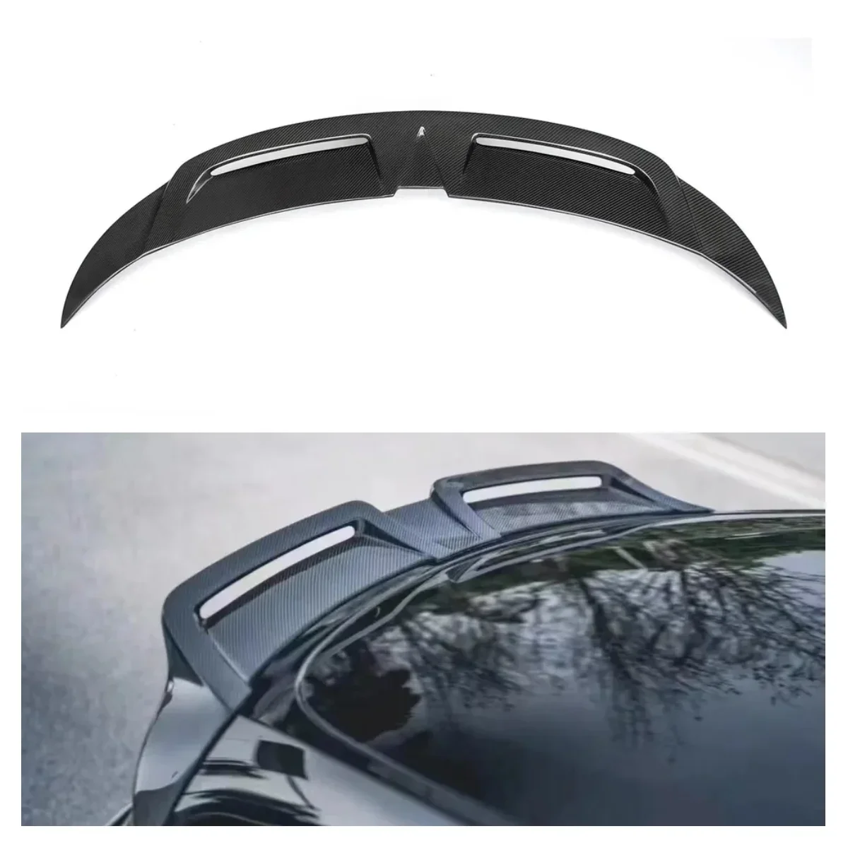 

CMST Style for 2021 tesla model y carbon fiber Body Kit tesla model y spoiler