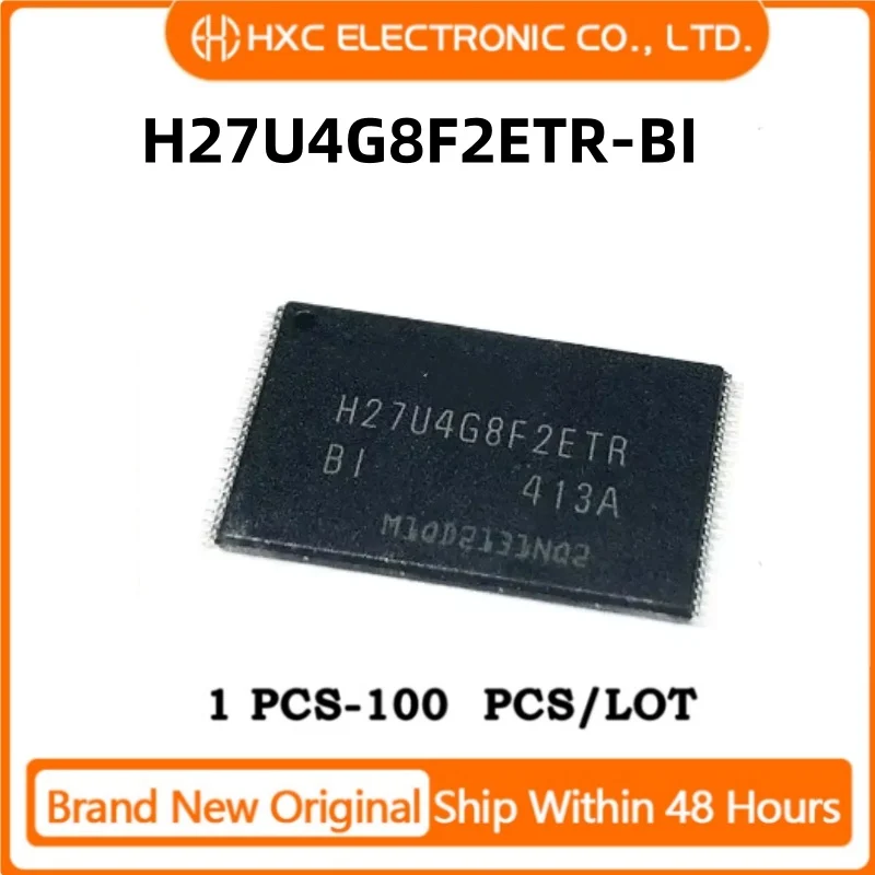 

Free Shipping 1PCS/10PCS/50PCS/100PCS H27U4G8F2ETR-BI TSOP48 H27U4G8F2ETR Brand New Original IC CHIP