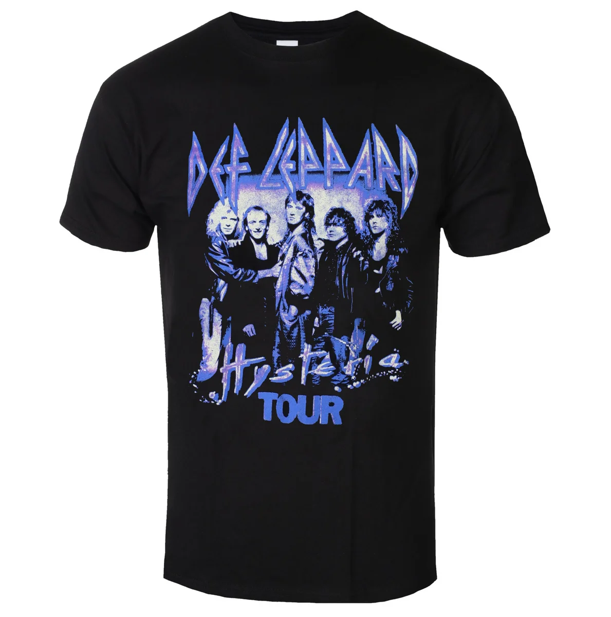 Camiseta de algodón con gráfico de Pop Def Leppard, camiseta Unisex de manga corta de verano, camiseta de marca a la moda, camisetas Vintage informales de lujo