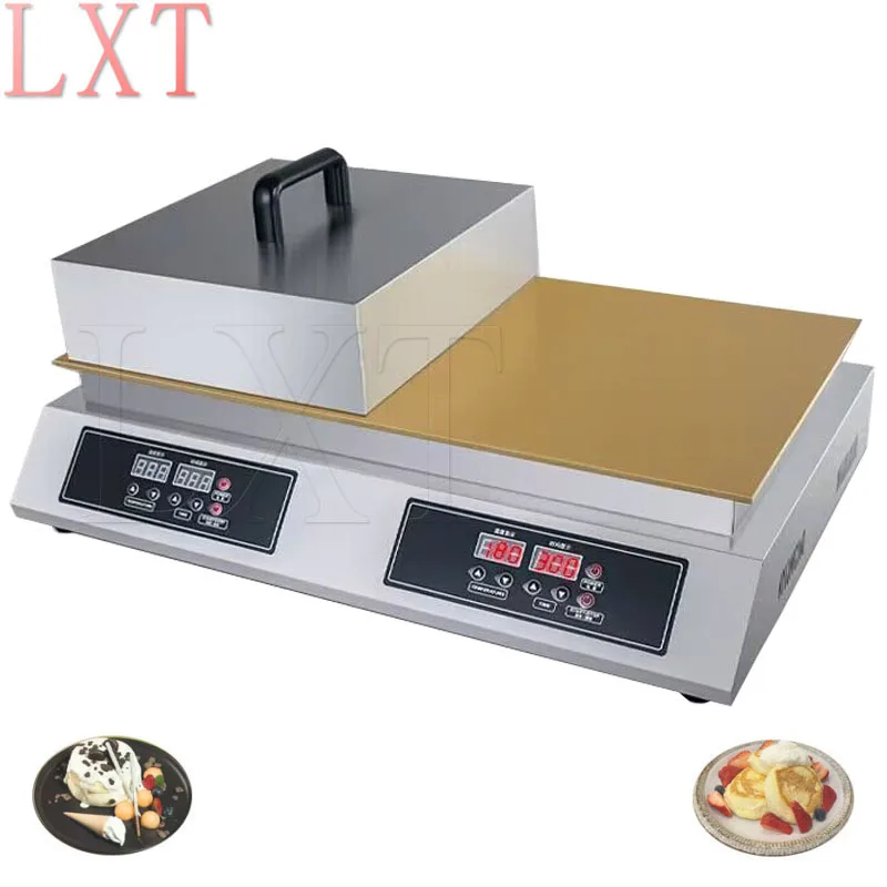 Electric Shufulei Machine Commercial Dorayaki Cookie Maker Pure Copper Digital Snack Double Headed