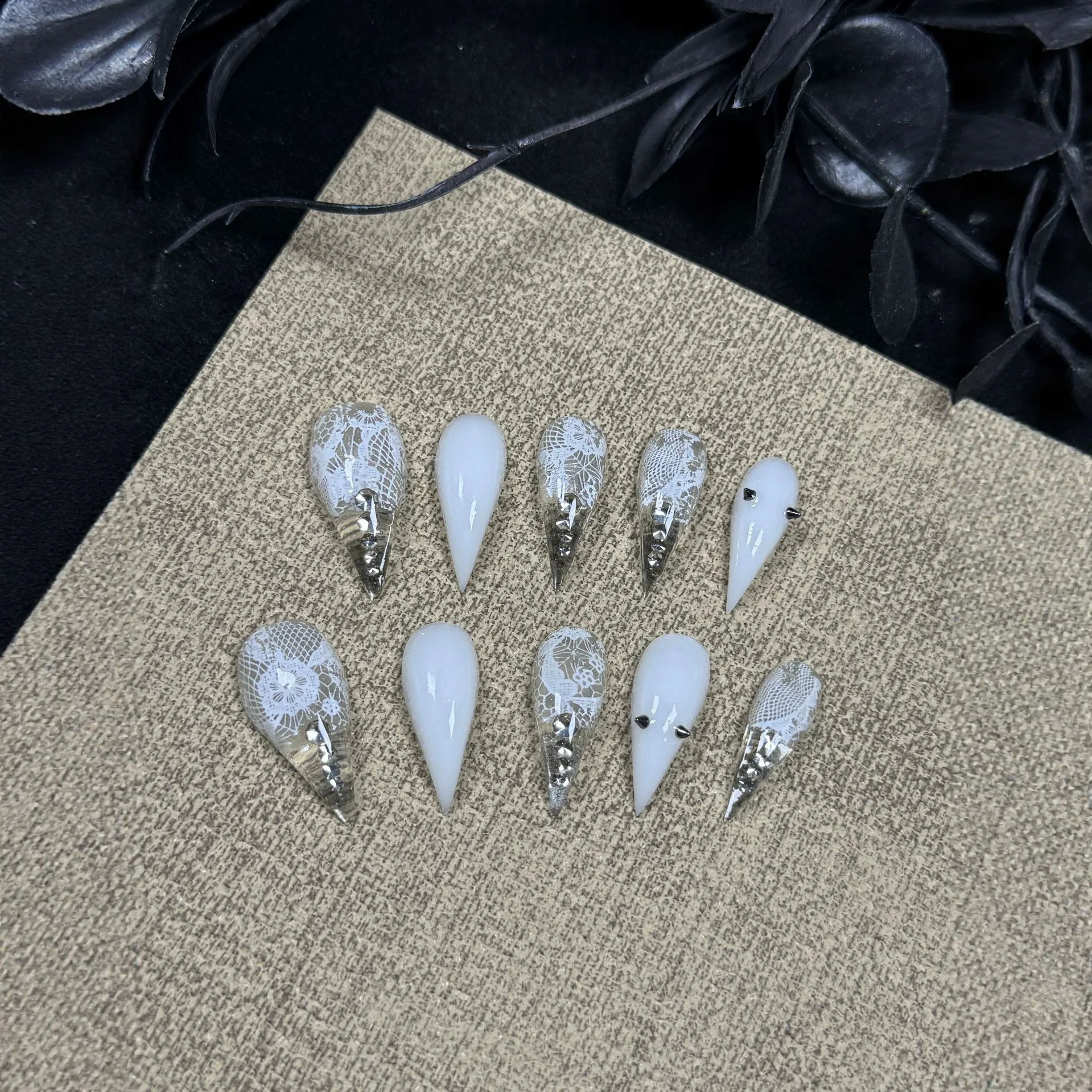10 قطع من الأظافر الاصطناعية ا - مراجعة Decorating Tip Set وسعره