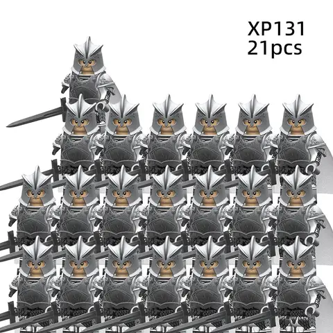 MOC Thrones Golden Armor Warrior Guard Jaime Lannister Barristan Selmy Meryn Trant Byggstenar Mini Actionfigur Leksaker 8 best sales Legofigurer från Game of Thrones - №2