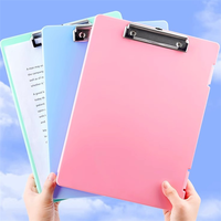 1PC A4 Multi-functional File Folder Desktop Test Paper Organizer Office Document Board Folder Storage Box Writing Board Office