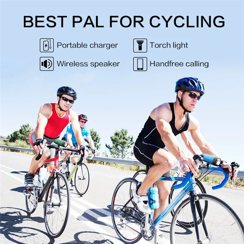 Zealot S1 altoparlante portatile Bluetooth scatola audio Wireless per bicicletta con Surround Stereo Subwoofer impermeabile esterno a luce LED