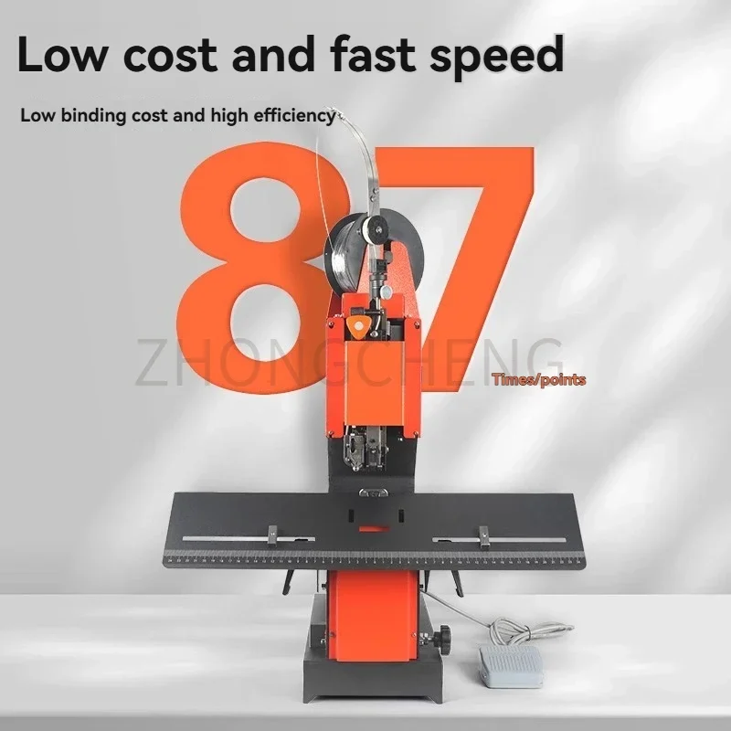 

2025 ZD-3A Single Head Wire Binding Machine Horse Riding Binder Stapler Brochure,Horseback Riding,Nail Binding Machine