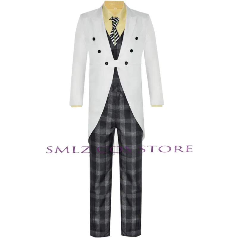 

2025 New Anime Jeremiah Costume Twins Jerome Valeska Cosplay Suit Uniform Halloween Party Clown Outfits for Men ★★★