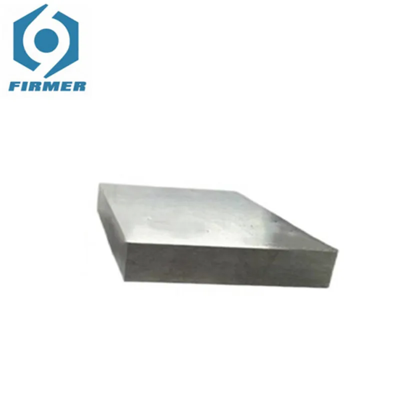 YG8 Tungsten Carbide Plate Tungsten Steel Plate Length 300mm Width 300mm Support Custom High Hardness