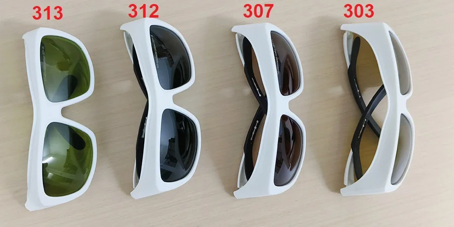 Laser-Schutzbrille OD 7+ Sicherheitsbrille 532nm 808nm 1064nm Wellenlängen-Augenschutz für Violett-, Blau-, Grün- und Infrarot-Laser – Detail 2