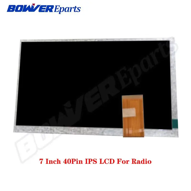 

7 Inch 40pin IPS LCD Screen Panel 165*100MM Universal KL-HI070275510 WD070SHL40A KL-K0702S5527 For Radio