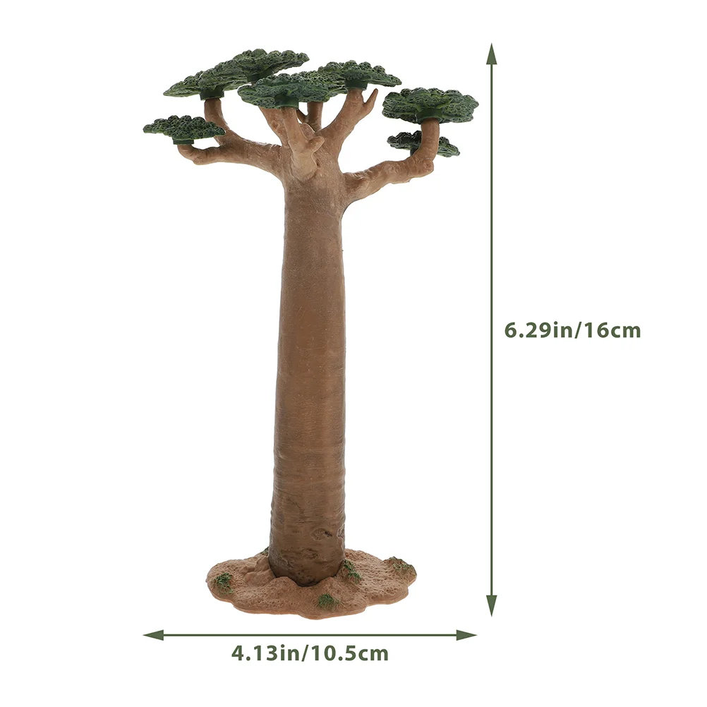 2-delige woestijngroene plantmodel palmbomen faux ornament micro simulatie mini realistische versiering kunstmatig