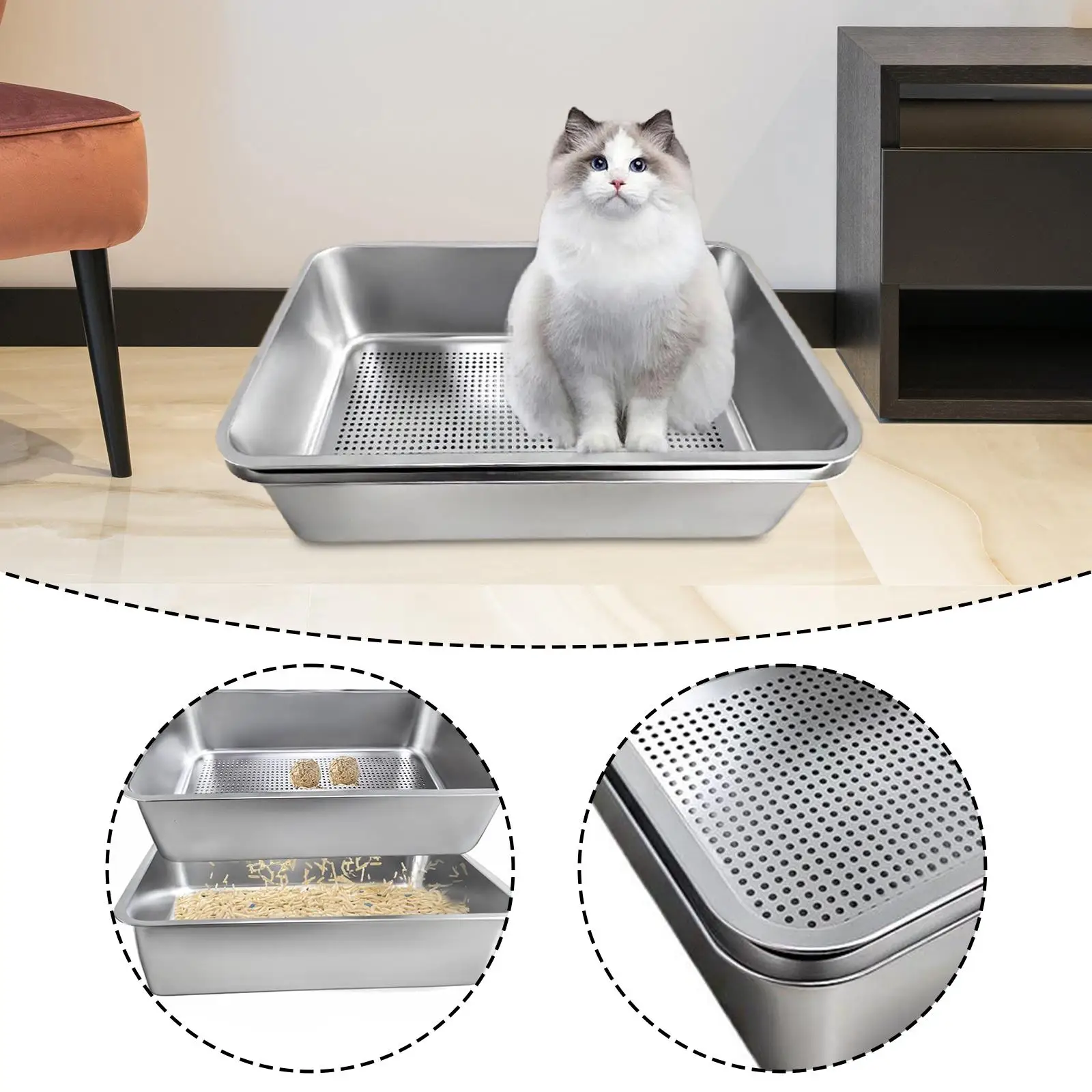 Thumbnail 2 - #20 Best Indoor Pet Litter Trays to Buy In 2026