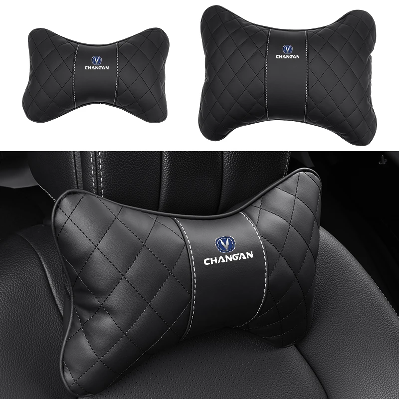 Car Seat Head Support Lumbar Cushion Headrest Neck Pillow For Changan CS75 CS35 CS55 Plus CS15 CS85 CS95 CX70 CX20 EADO RAETON