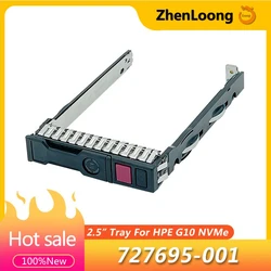 NEW 727695-001 2.5-inch NVMe SSD Hard Disk Drive Caddy for HPE ProLiant DL380 DL388 Gen10 G10 Server Tray Bracket