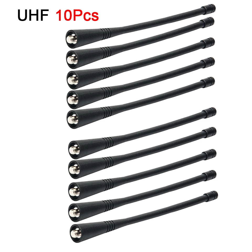 Antena flexível do chicote para Moto, UHF Heliflex, GP340, GP640, GP328, PRO5150, EP450, CP040, CP140, 17cm, PMAE4016, NAE6483