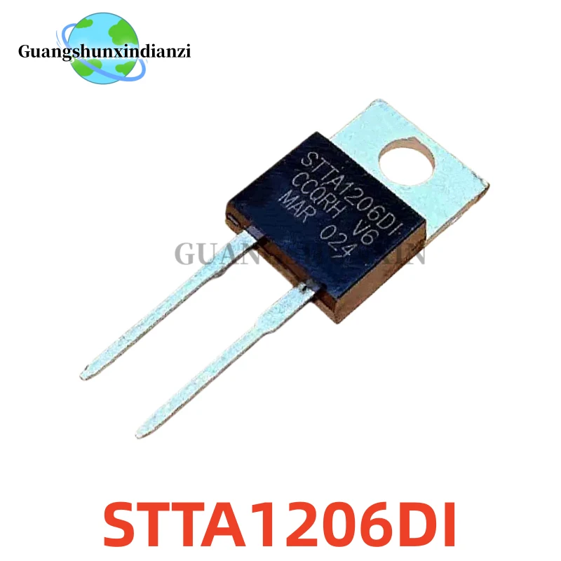 10/20PCS 100% NEW STTA1206DI STTA1206D TO-220-2 Fast Recovery Diod Best Quality In Stock