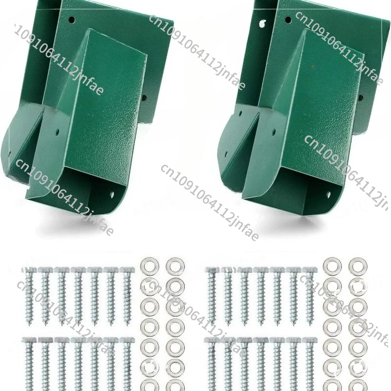 

A-Frame Swing Set Brackets Heavy Duty Carbon Steel Hardware Kit for DIY Playground Equipment