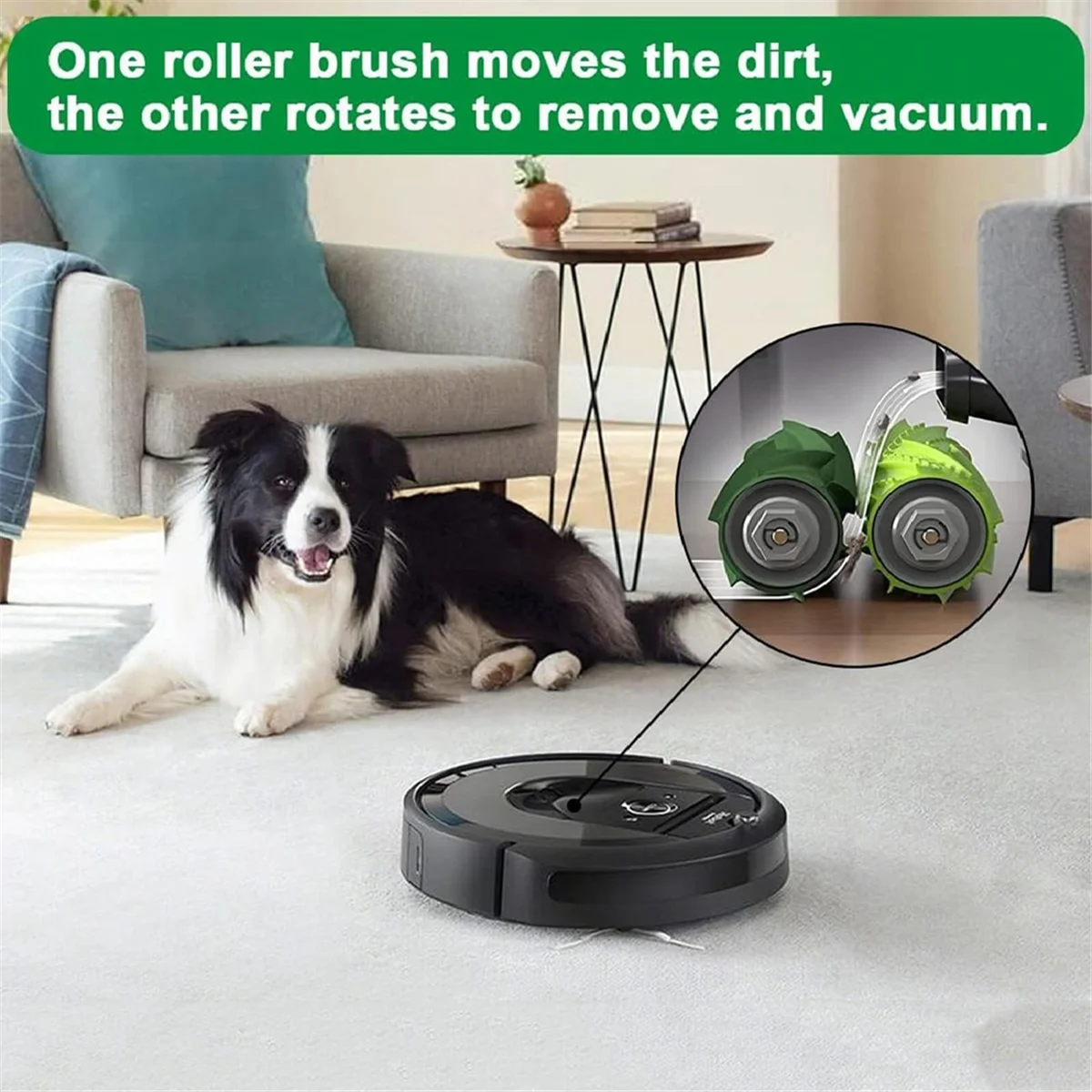 Do odkurzaczy iRobot Roomba I3 I3+ I7 I7+ I4 I6 I6+I8 I8+/Plus E5 E6 E7 J7 I E &J Series Główne filtry szczotki bocznej