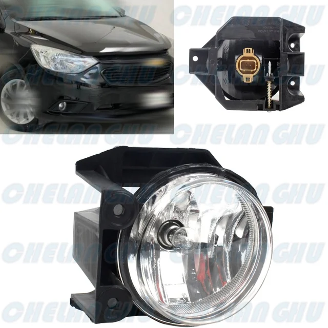 Do Chevrolet AVEO 2019 2020 Akcesoria samochodowe Prawy przedni zderzak Światła przeciwmgielne z żarówkami halogenowymi