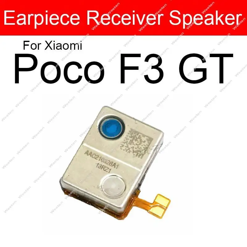 Built-in Earpiece Top Ear Speaker For Xiaomi Mi PocoPhone F1 Poco X3 NFC F3 GT X2 C3 M3 M2 F4 F3 F2 Pro M4 Pro Earphone Receiver