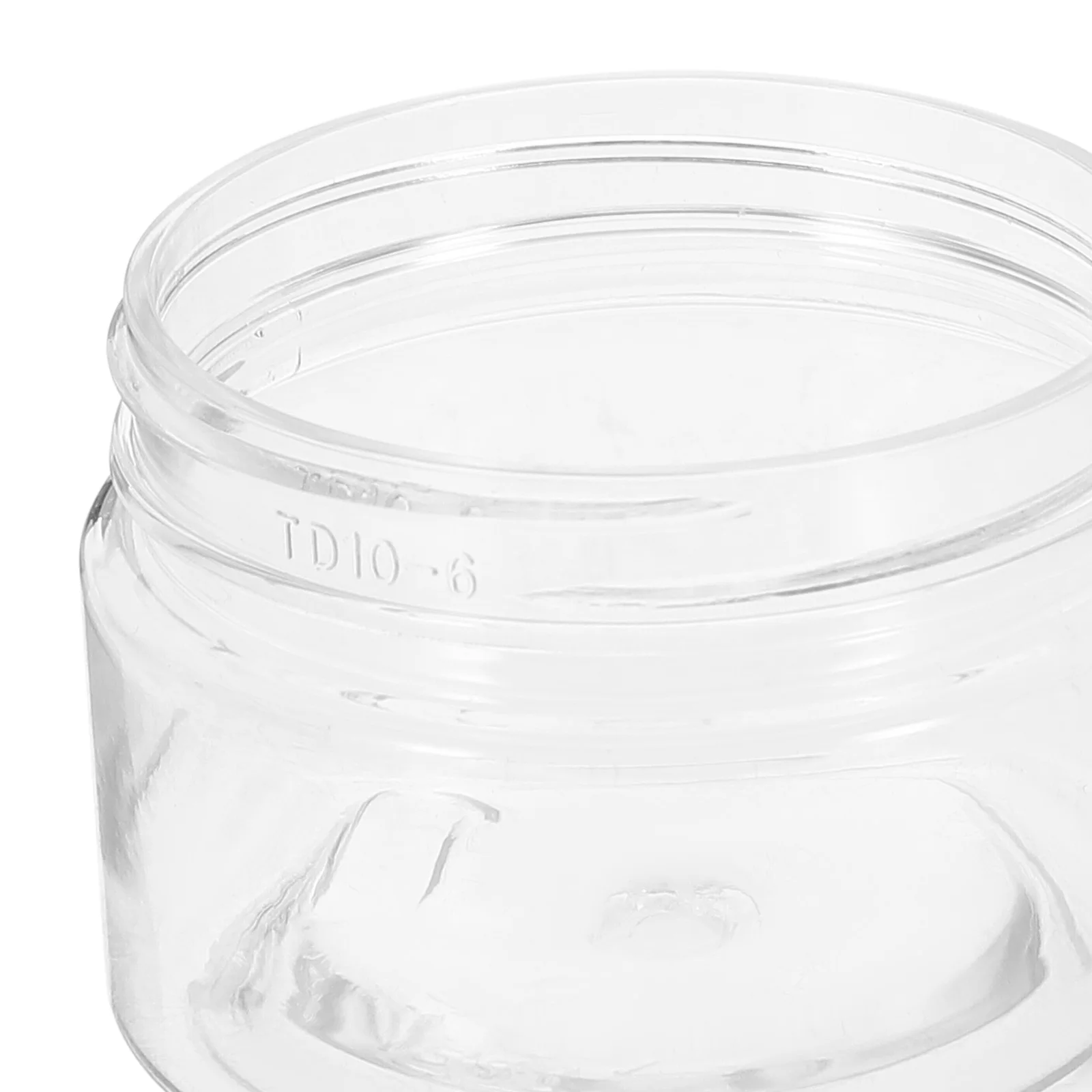 

6pcs Cream Bottle Jar for Travel Transparent Refillable Small Containers with Lids Empty Jars Facial Eye Cream Storage
