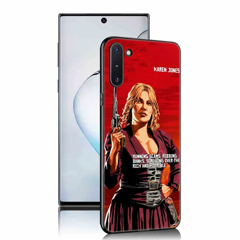 Red Dead Redemption RDR 2 Phone Case For Samsung Note 10 20 M04 M13 M32 M14 M15 M23 M33 M34 M42 M52 M53 M54 M55 M11 M12 M21 M51