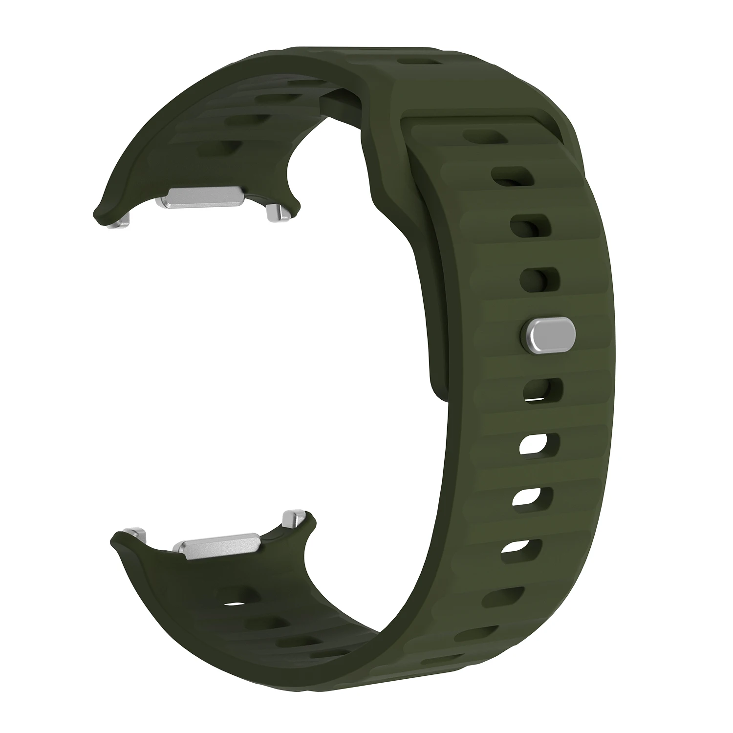 Galaxy Watch Ultra Strap Sport Silicone Accessories correa Bracelet For Samsung Galaxy Watch 7 ultra band 47mm smart watchband image 3