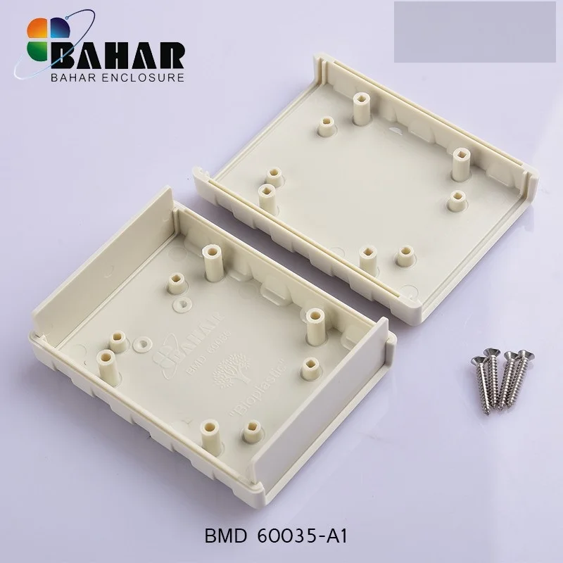5 Stks/partij Bahar Merk Behuizing Abs Plastic Behuizing Desk-Top Shell Draad Junction Box Instrument Case Model Bmd 60034