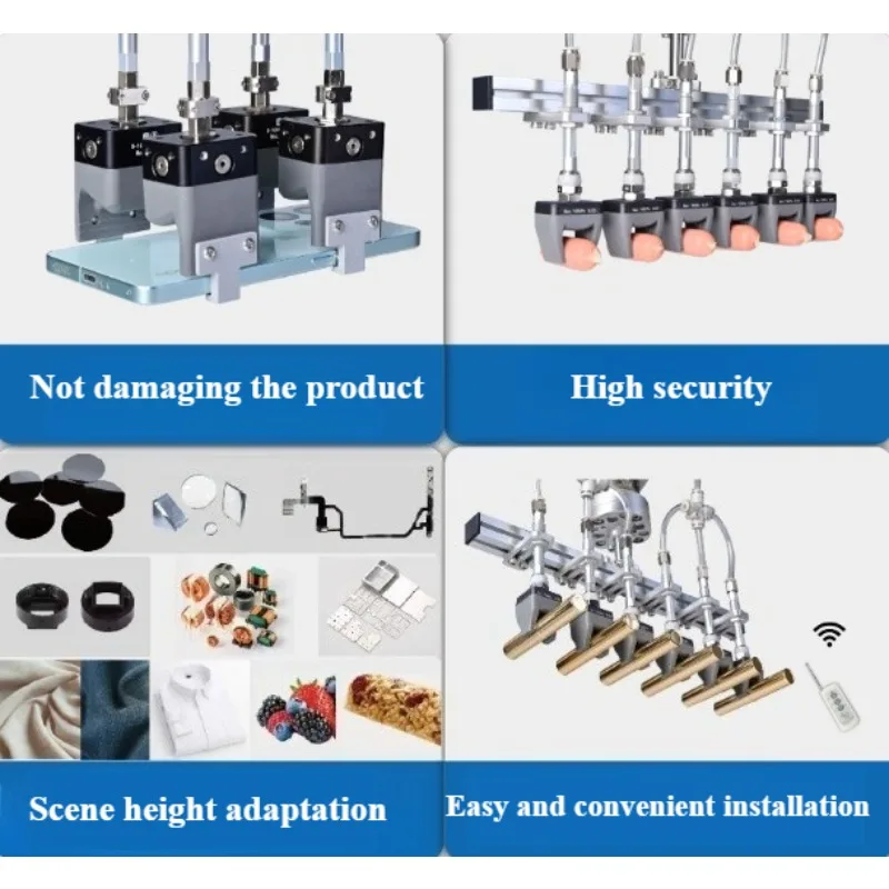 BMC-21413 [P] Soft Touch Claw, Modular Splicing for Free Combination, Suction Cup for Stable Gripping of Heavy Objects