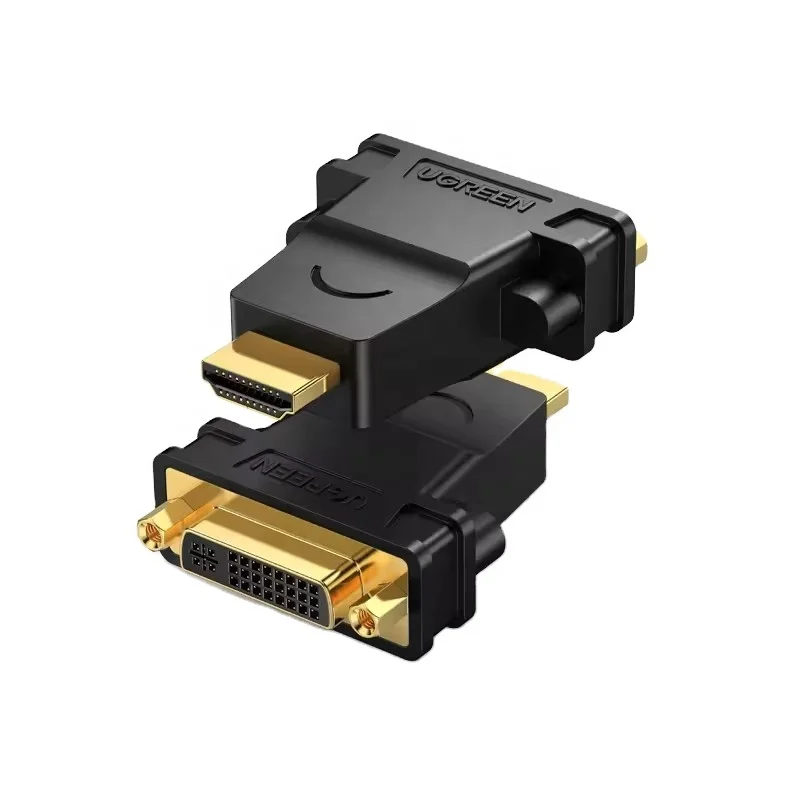 UGREEN HDMI to DVI Cable Bi Directional HDMI Male to DVI D(24+1) Female Adapter Connector 1080P DVI to HDMI Converter for PC