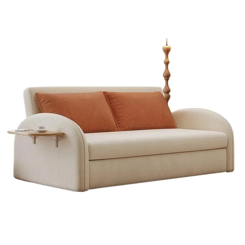 Bedroom sofa bed, double 1.2 meters folding dual-purpose multi-functional small apartment retractable sofa