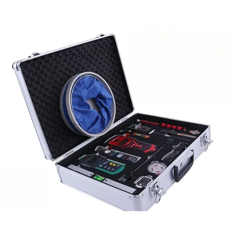 Hollow drum hammer house inspection tool set Multifunctional professional house inspection kit 2 meters ruler engineering